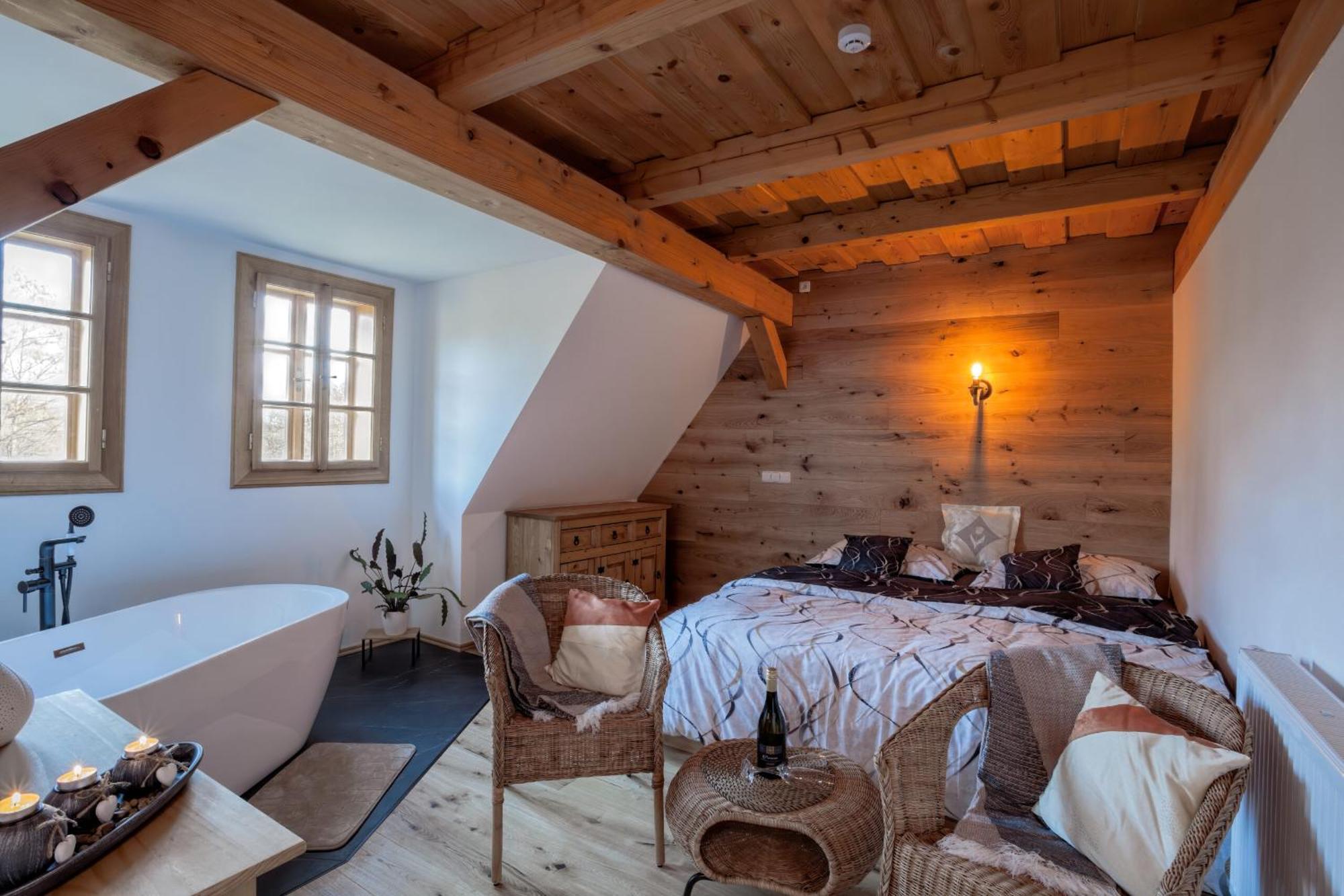 Samota U Hadince Otel Bartosovice v Orlickych Horach Dış mekan fotoğraf